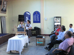 Presentation on RYLA by Interactors from Left, Gayatri Bhagowati & Adrija Dutta