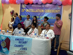 Three new member inducted @ 28th Installation Ceremony