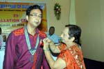 Installation Of President Rtn. Partha by PDG Kalpana