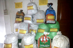 Aid to the victims of ethnic conflicts at Assam Nagaland border.