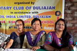 Members attending the dental check-up  camp