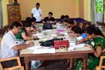 Members, Anns and Rotary lets taking part in Drawing competition