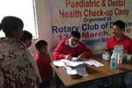 Multi-speciality Health Camp at Chapatoli Bongali Gaon, our adopted village on 13.03.16. Where 153 patients availed services from Paediatric and Dental specialities 